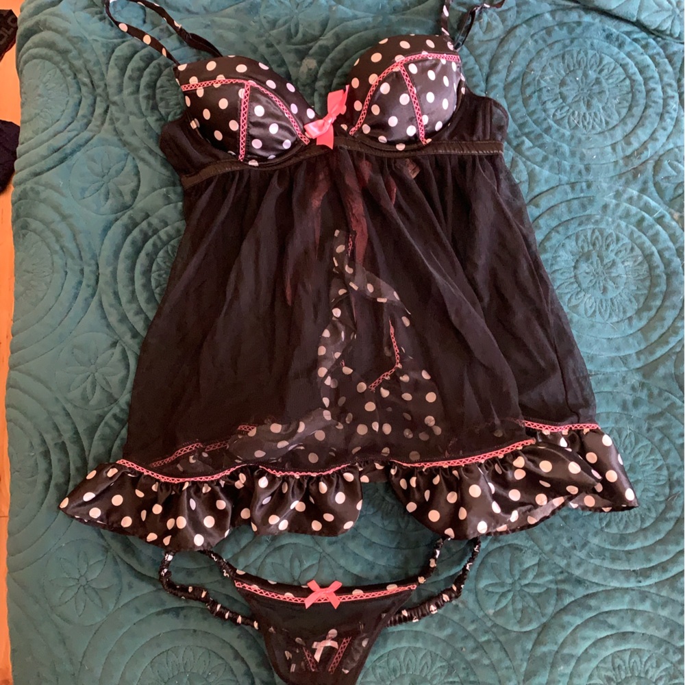Matching lingerie / thong